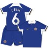 Maglia ufficiale Chelsea T. Silva 6 Casa 2023-24 per Bambino